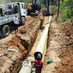 Inician trabajos de sustitución 36 metros de tuberías en línea Píritu del Sistema Santa Clara