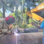 Gobierno Bolivariano sustituye 200 metros de tubería en el estado Anzoátegui